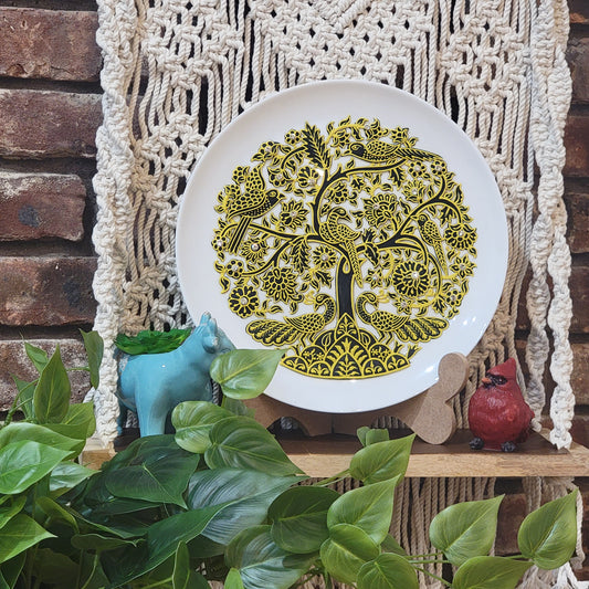 Tree of Life - Yellow & Black