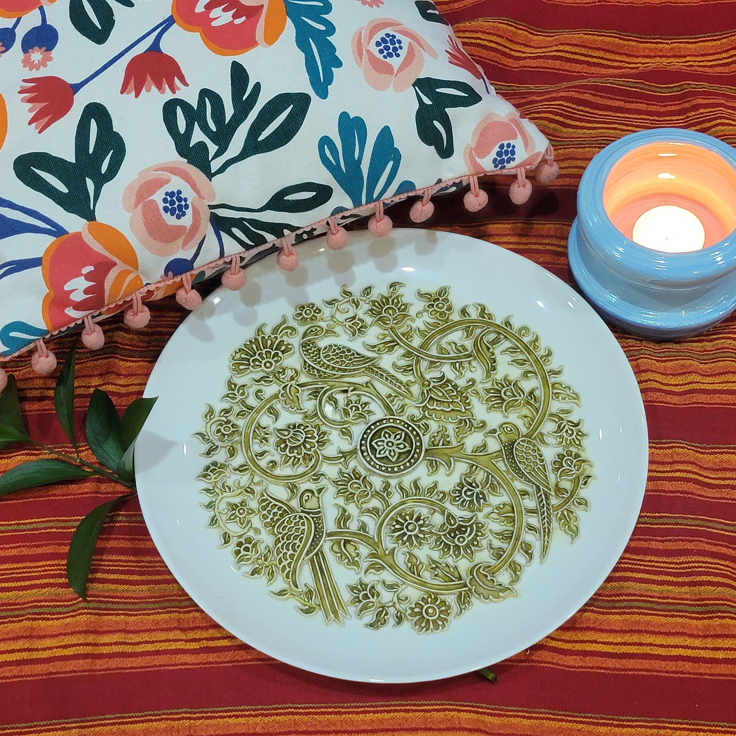 Koyal - Gold & White