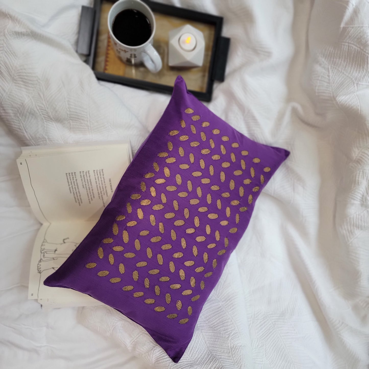 Silk Applique - Purple