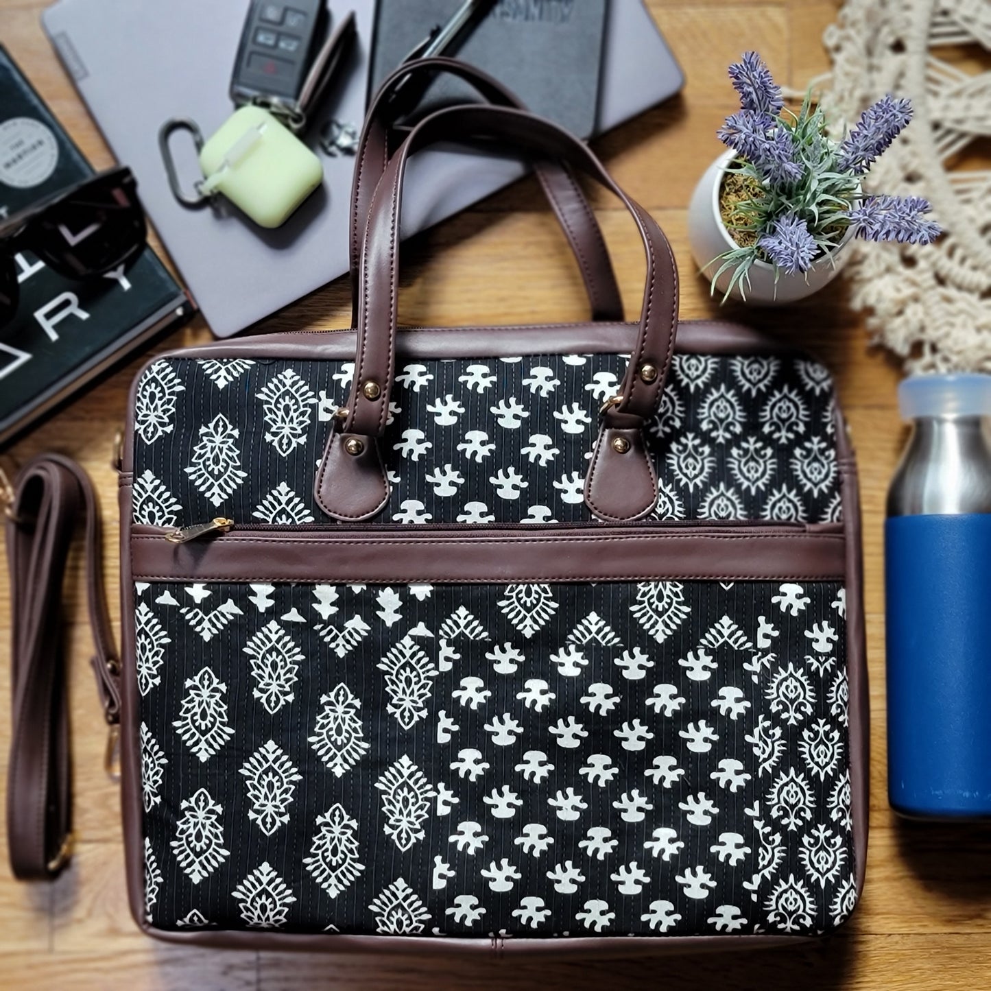 Black Patchwork Design