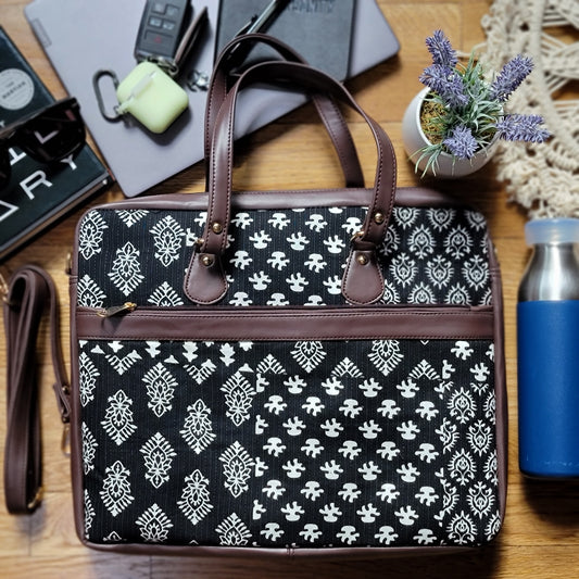 Black Patchwork Design