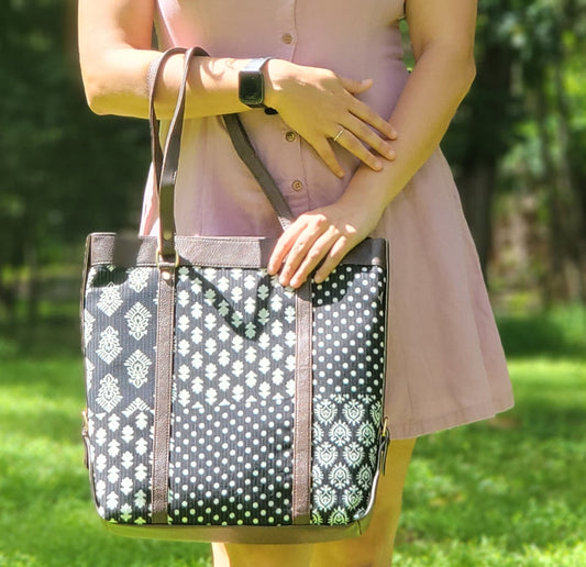 Black Patchwork Design