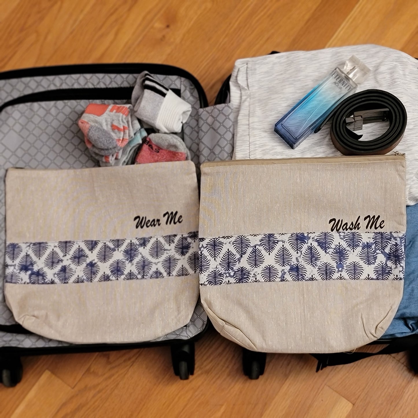 Indigo Pine Print Patch